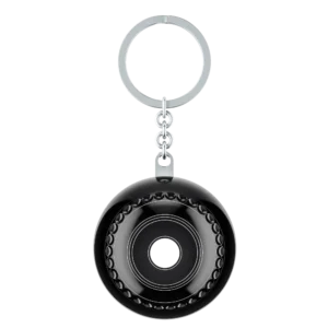 Black Shining Key Chain