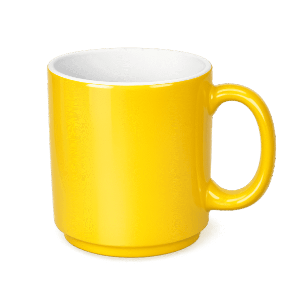 Yellow Mug With white Inner