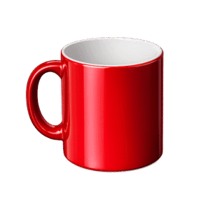 Red Ceramic Mug