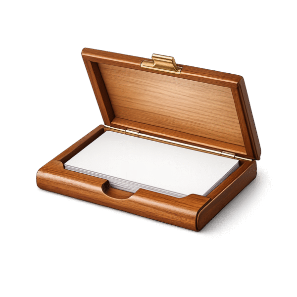 Wooden Card Holder
