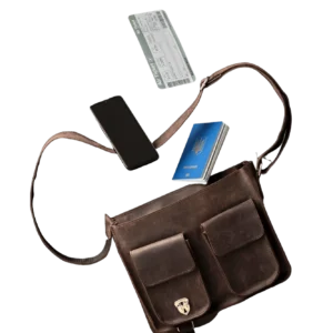 Tourist Leather Bag