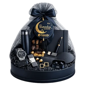 Custom Black Gift Hamper