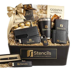 Stencils Custom Gift Basket
